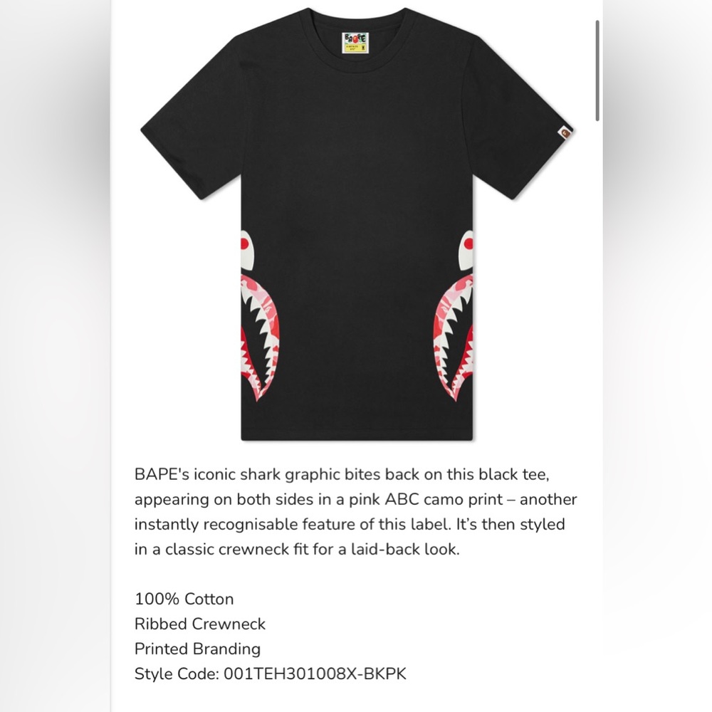 Bape Tee - Picture 7 of 7